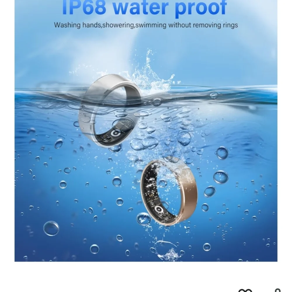 Elegant Smart Ring - Gold